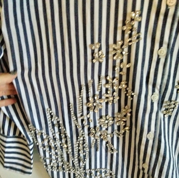 Anthropologie Maeve Bennet button down small - Picture 3 of 9